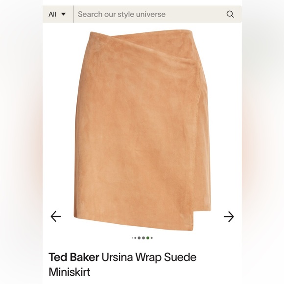 Ted Baker Ursina Wrap Skirt - Large - Picture 2 of 11